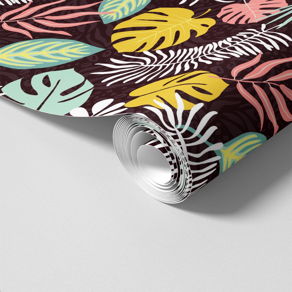 Tapeta - liście, natura, abstrakcja