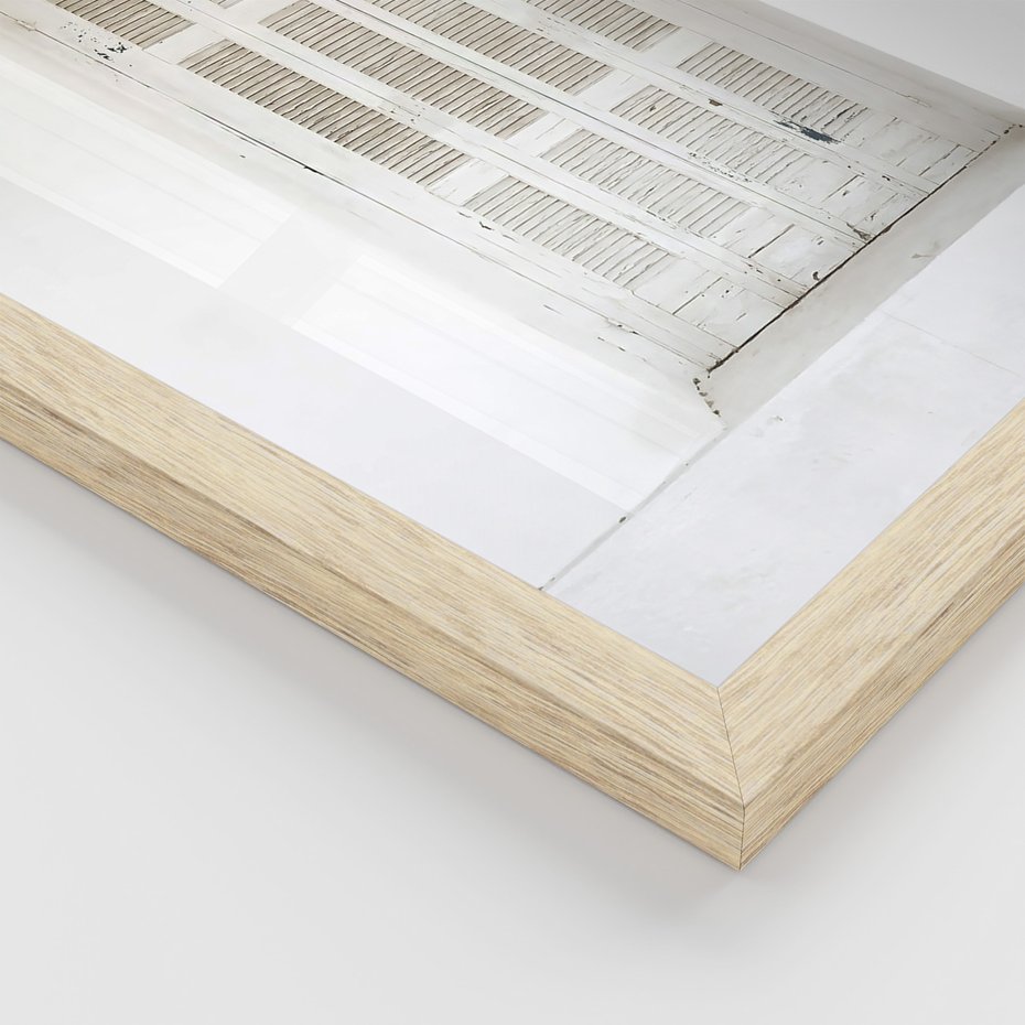 Zestaw obrazy w ramie, plakaty - ściana, schody, drzwi - rama drewno