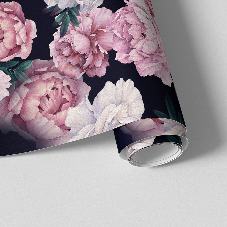 Tapeta - kwiaty, płatki, liście