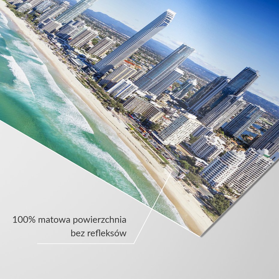 Fototapeta - miasto, plaża, budynki