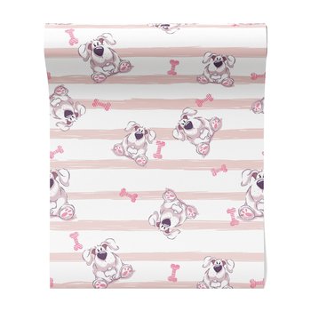 Tapeta - dziecięca, pieski, kości, tło