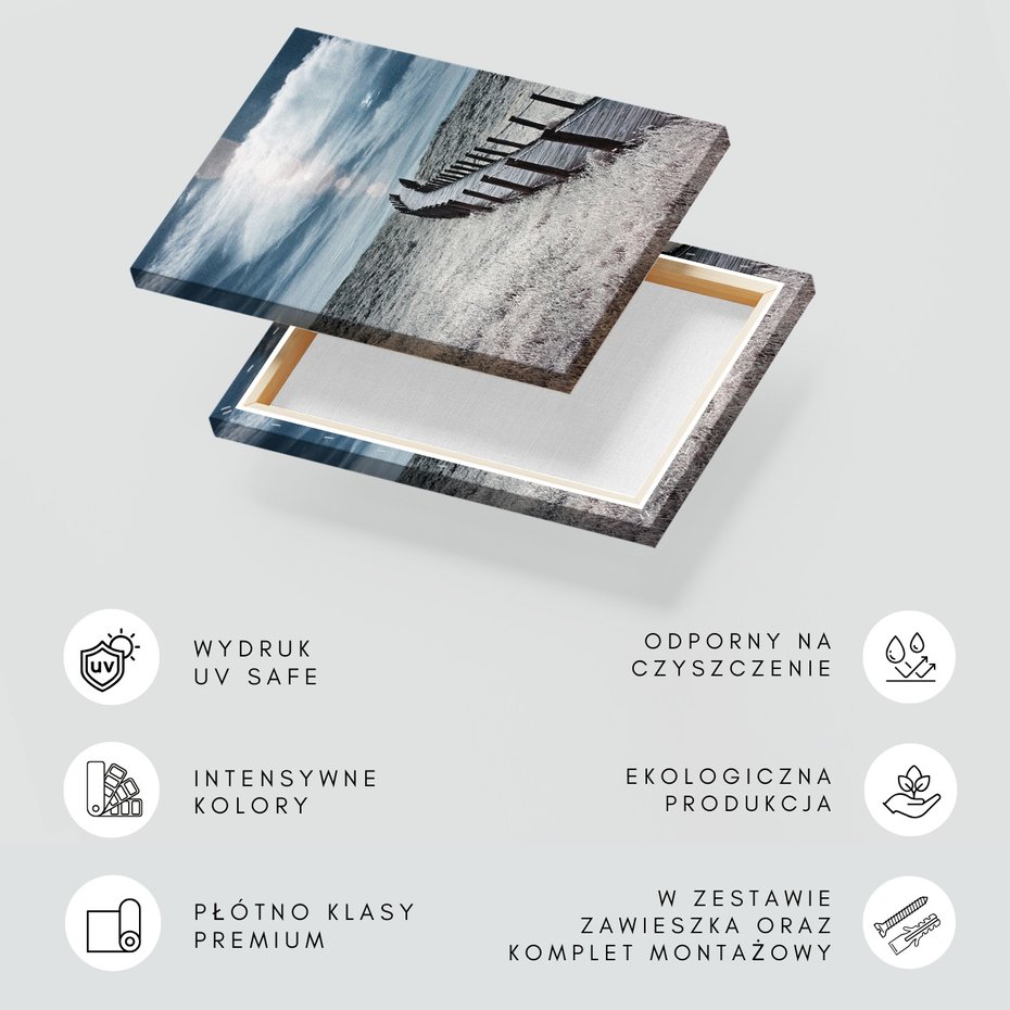 Obraz na płótnie - ścieżka, natura, krajobraz