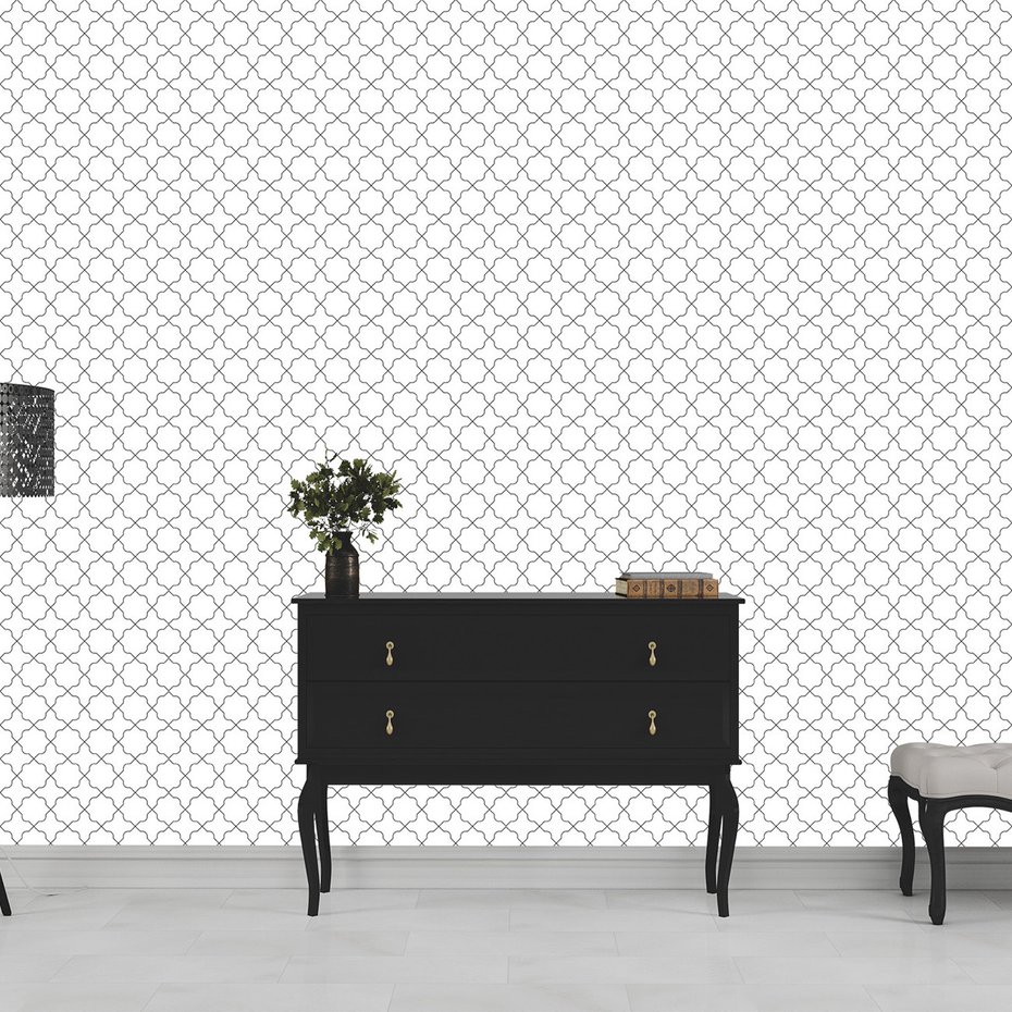 Tapeta - siatka, linie, kształt