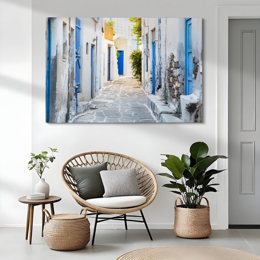 Obraz na płótnie - uliczka, miasto, architektura