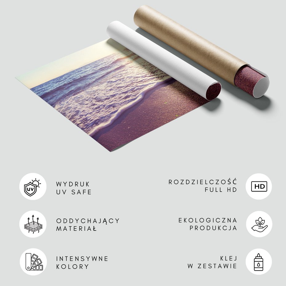 Fototapeta - plaża, morze, piasek