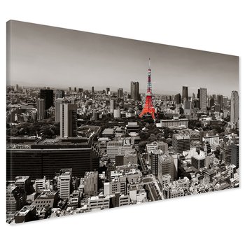 Obraz na płótnie - miasto, wieża, budynki