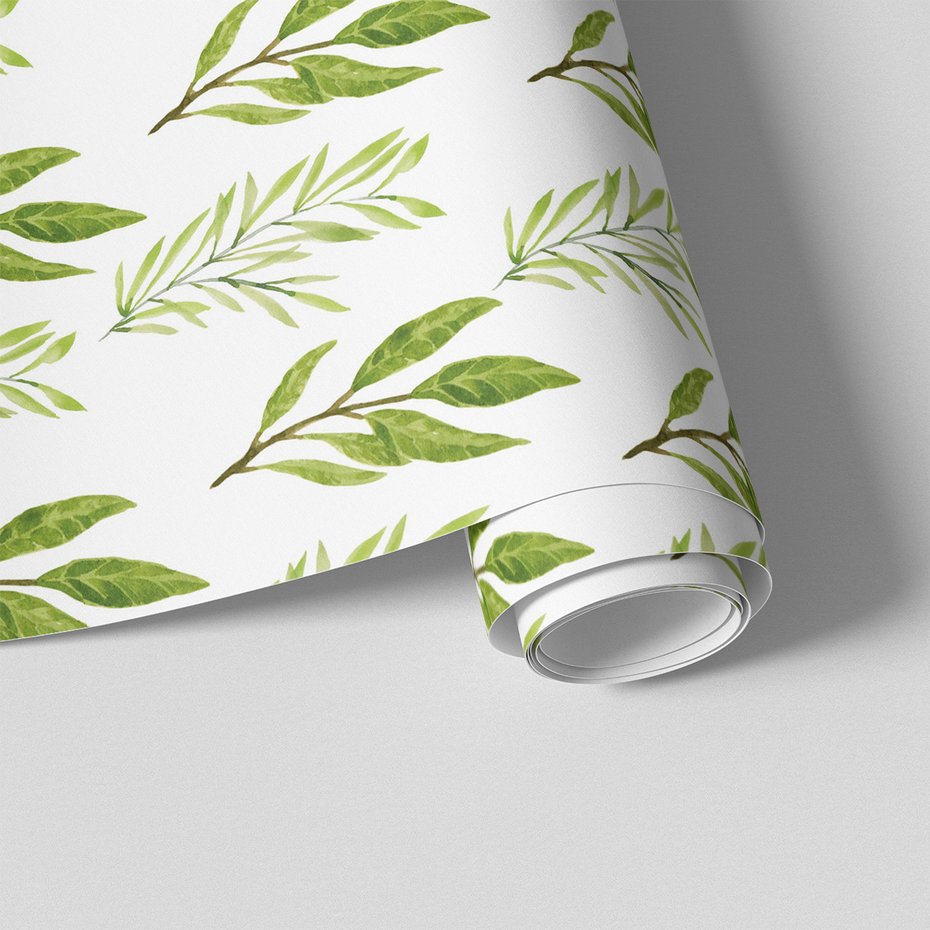 Tapeta - liście, gałązki, natura