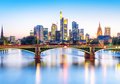 Fototapeta - Frankfurt, most, miasto