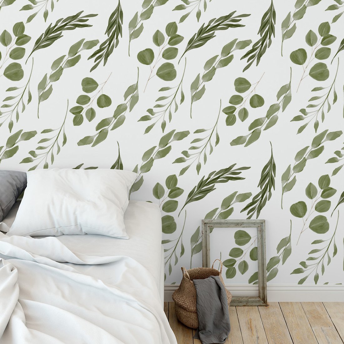 Tapeta - liście, gałązki, eukaliptus