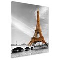 Obraz na płótnie - Wieża Eiffla, Paryż, most
