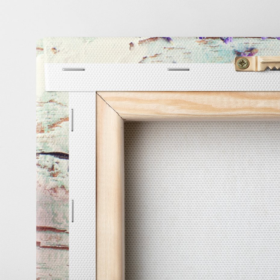 Obraz na płótnie - kwiaty, lawenda, bukiet