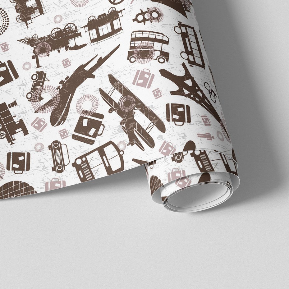 Tapeta - samolot, pociąg, podróż