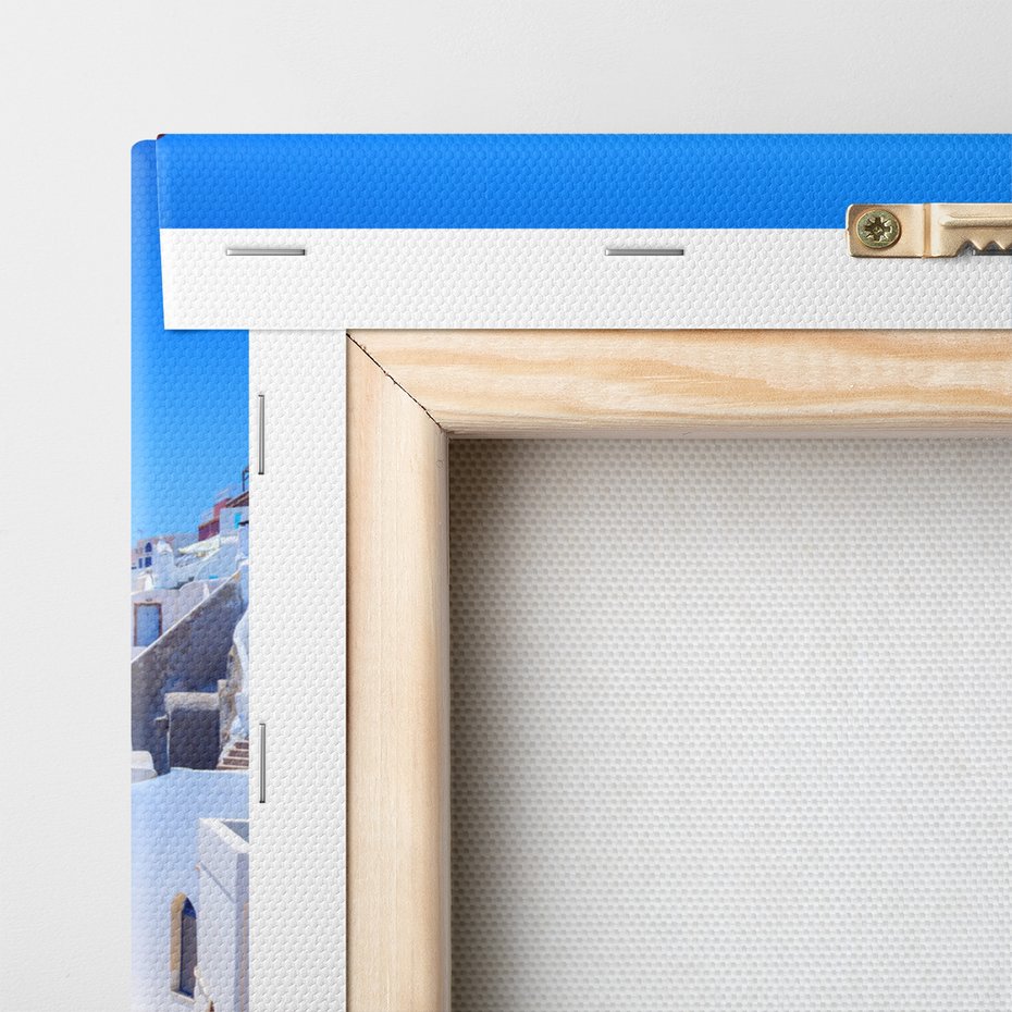 Obraz na płótnie - Santorini, Grecja, morze