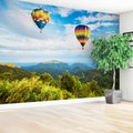 Fototapeta - balony, krajobraz, góry