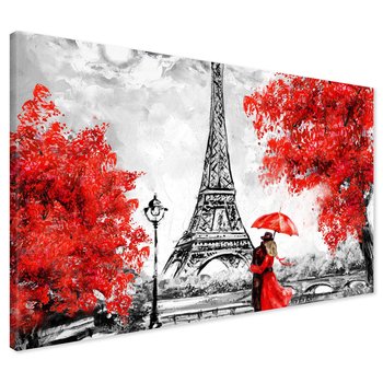 Obraz na płótnie - Paryż, wieża Eiffla, miłość