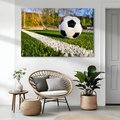 Obraz na płótnie - piłka, sport, trawa