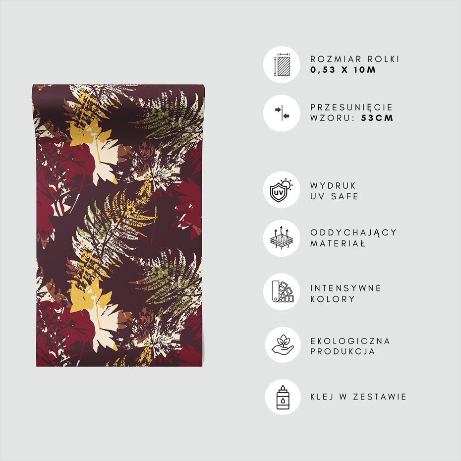 Tapeta - liście, paprocie, natura