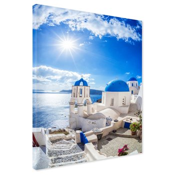 Obraz na płótnie - Santorini, Grecja, architektura
