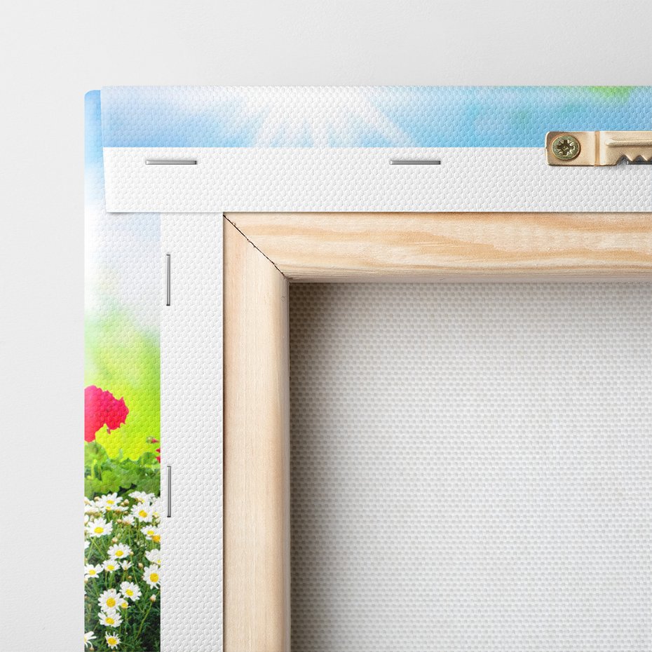 Obraz na płótnie - kwiaty, słoneczniki, ogród