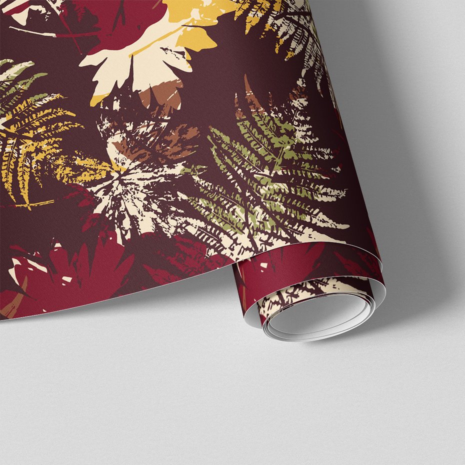 Tapeta - liście, paprocie, natura