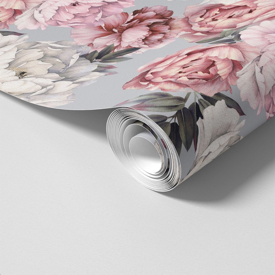 Tapeta - kwiaty, płatki, elegancja