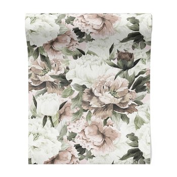 Tapeta - kwiaty, liście, płatki