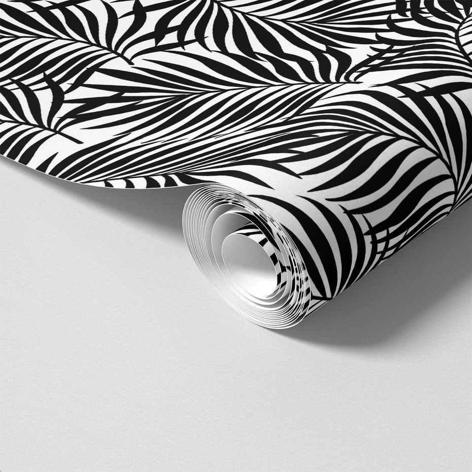 Tapeta - liście, wzór, tło