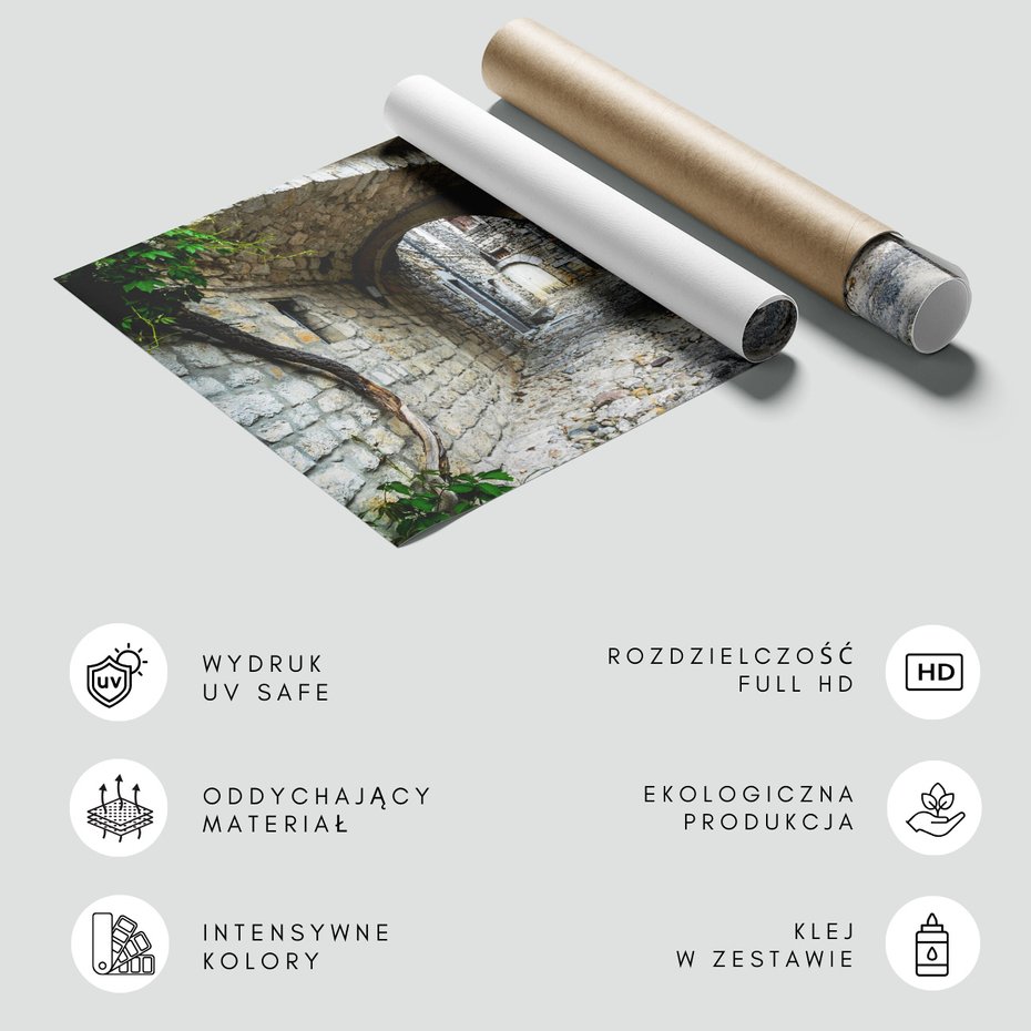 Fototapeta - uliczka, kamień, architektura