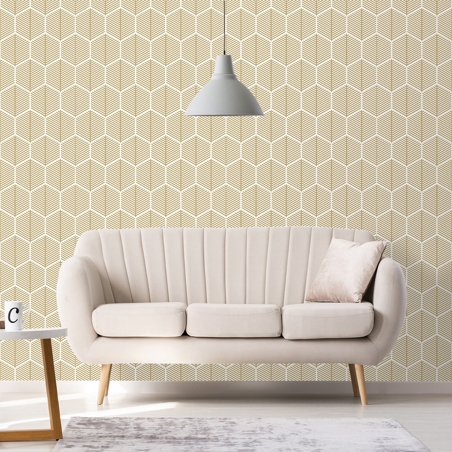 Tapeta - geometria, heksagon, abstrakcja