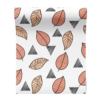 Tapeta - liście, trójkąty, natura