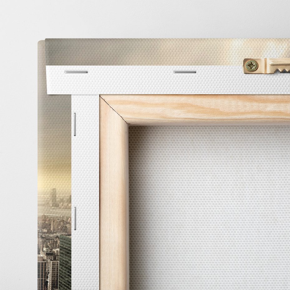 Obraz na płótnie - miasto, budynki, panorama