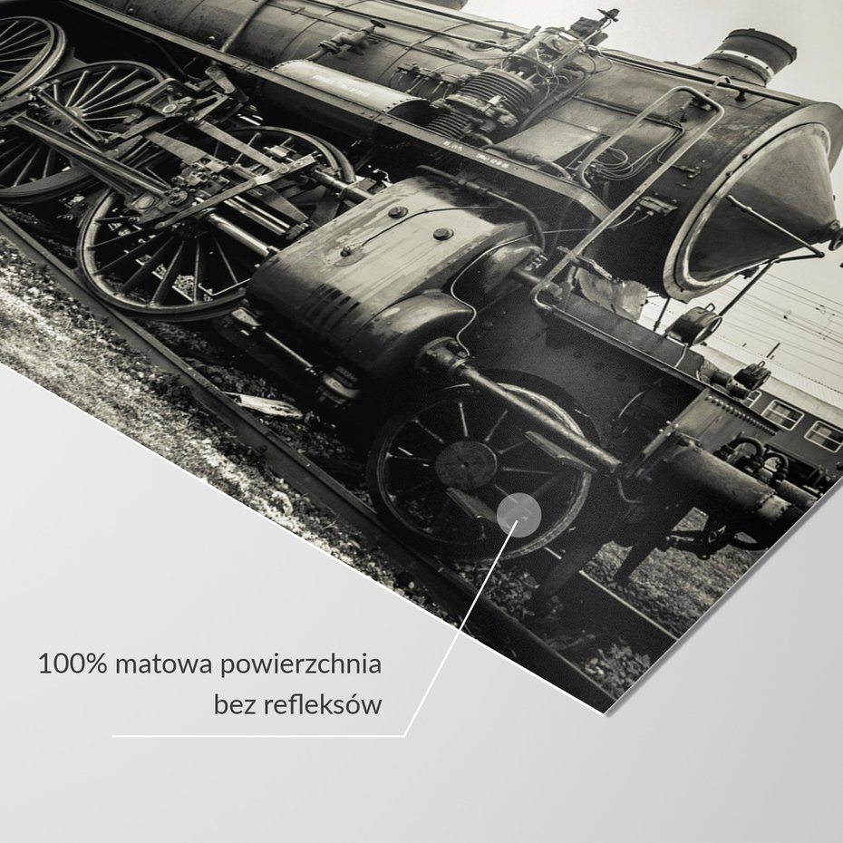 Fototapeta - parowóz, pociąg, kolej