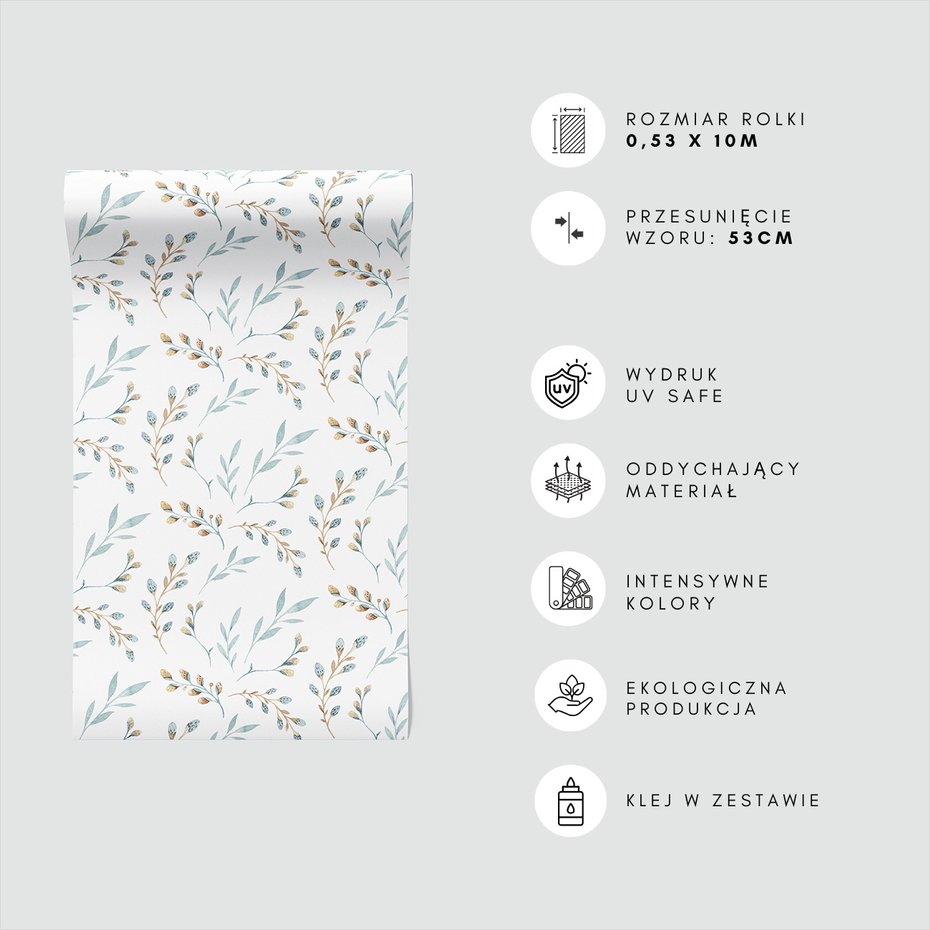 Tapeta - liście, gałązki, natura