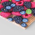Obraz na płótnie - owoce, jagody, maliny