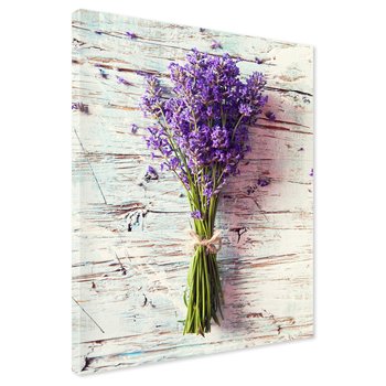 Obraz na płótnie - kwiaty, lawenda, bukiet