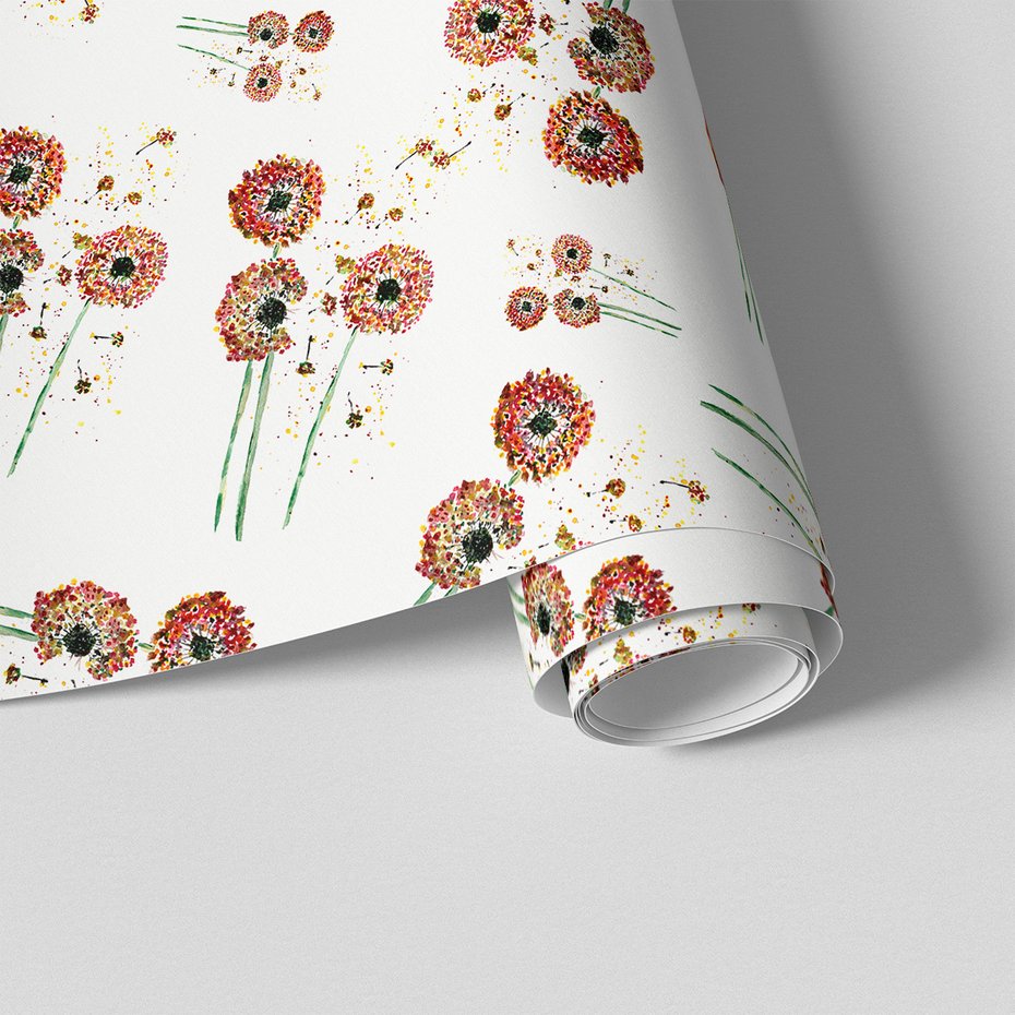 Tapeta - kwiaty, dmuchawce, natura