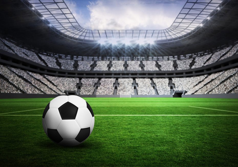 Fototapeta - piłka, stadion, sport