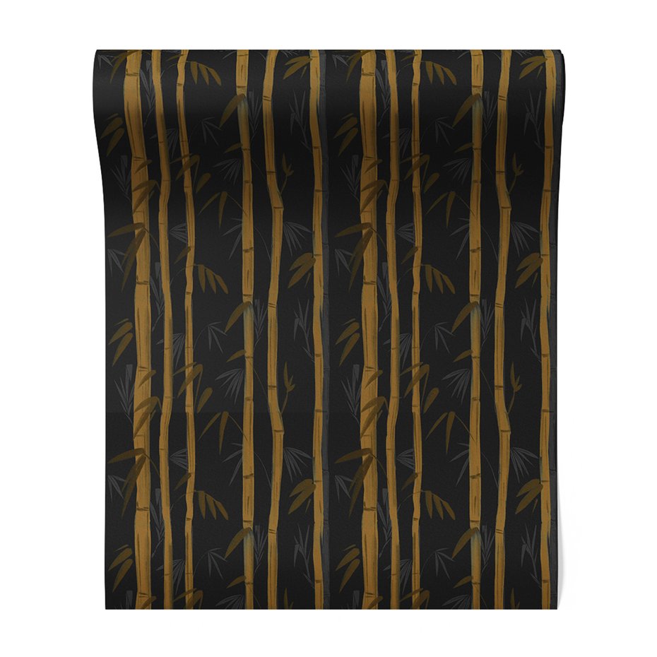 Tapeta - bambus, liście, natura