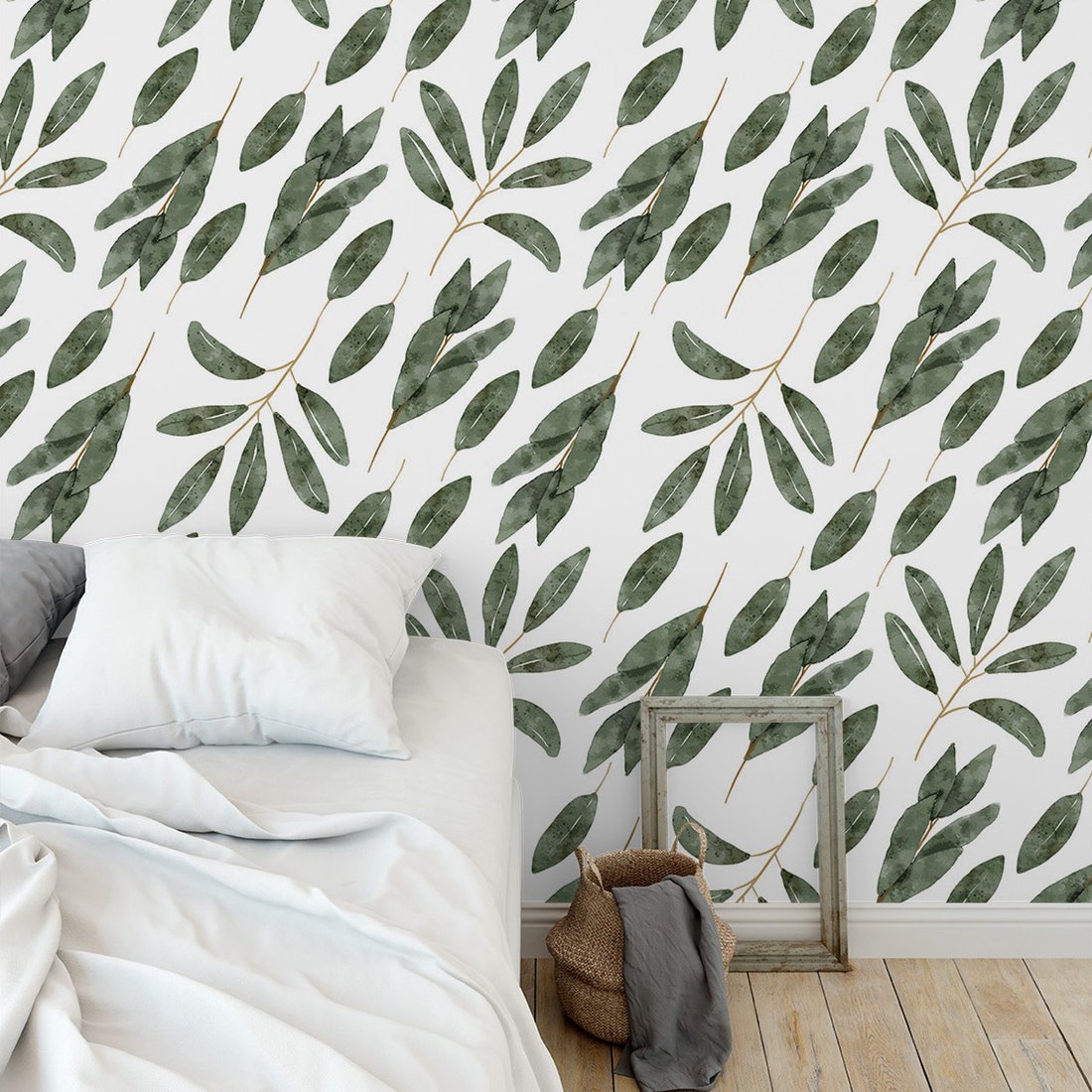 Tapeta - liście, gałązki, natura