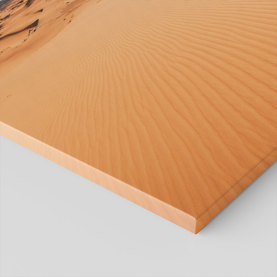 Obraz na płótnie - pustynia, piasek, niebo