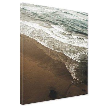 Obraz na płótnie - plaża, morze, fale