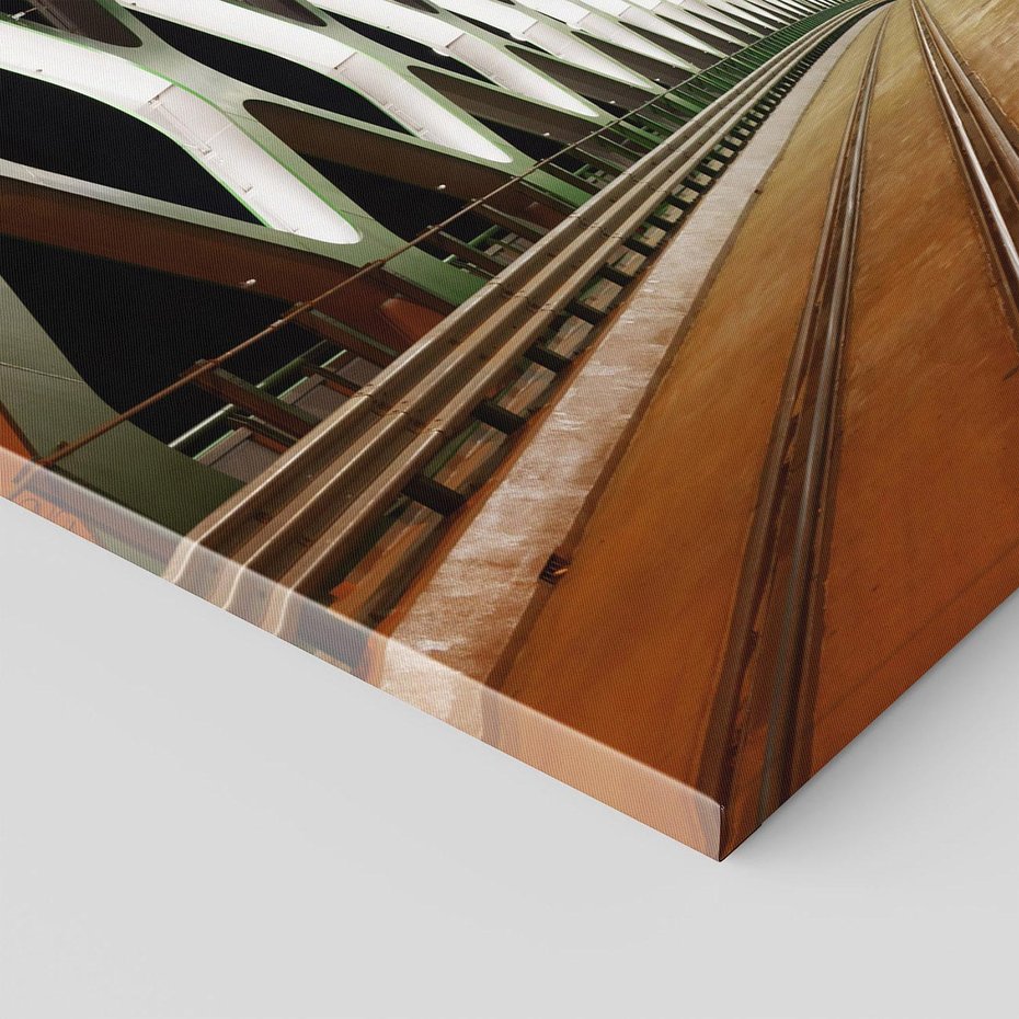 Obraz na płótnie - most, architektura, noc