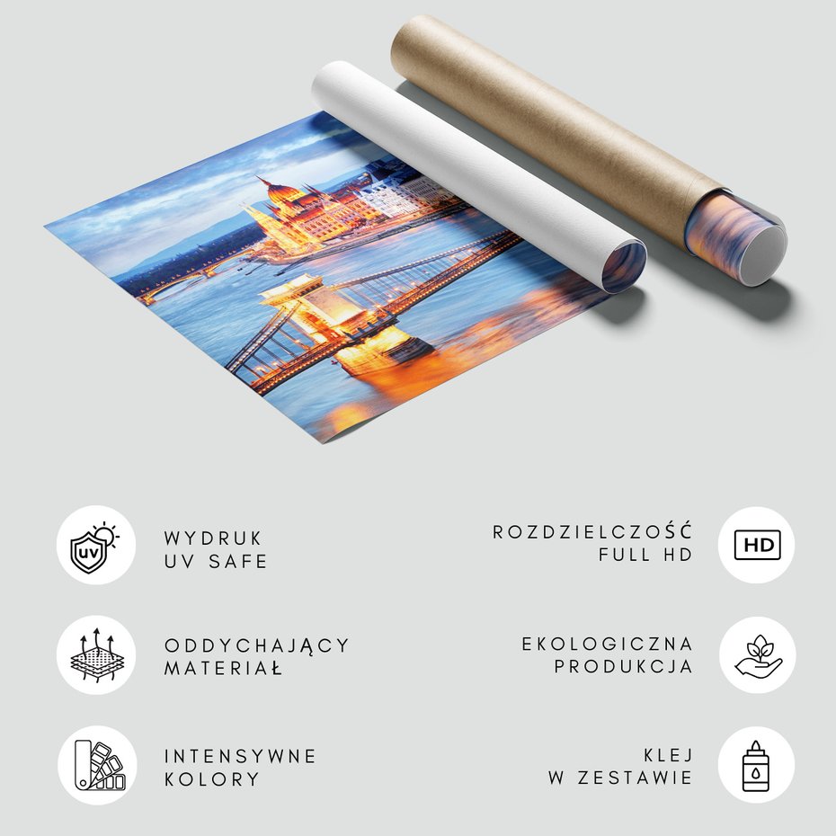 Fototapeta - budapeszt, most, miasto