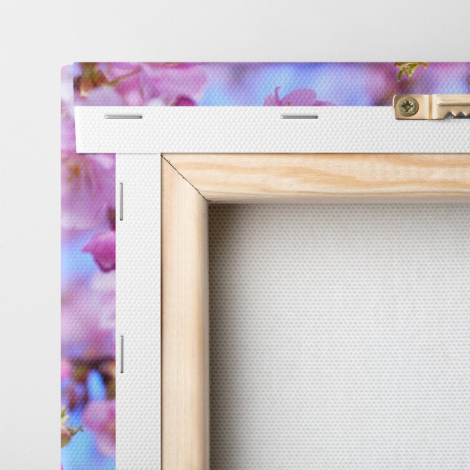 Obraz na płótnie - kwiaty, różowy, wiosna