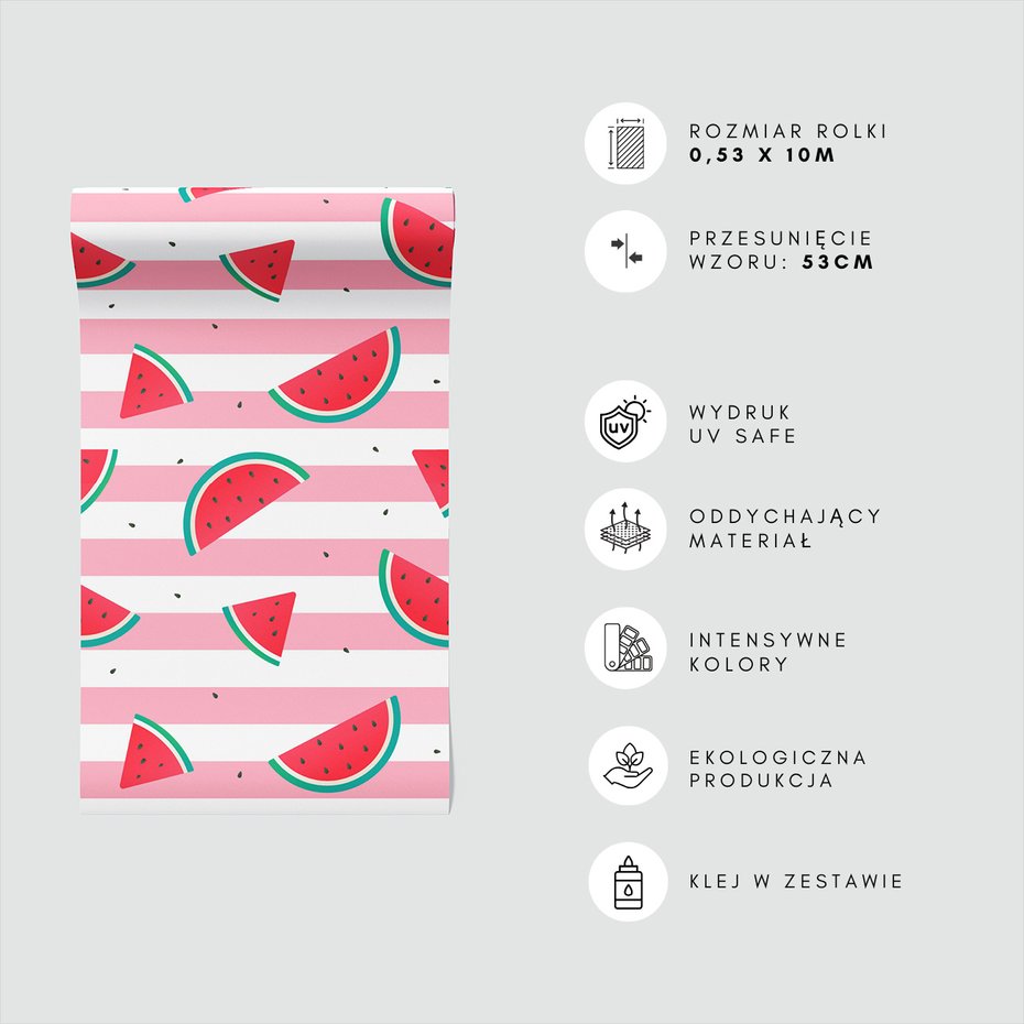 Tapeta - arbuz, owoce, lato