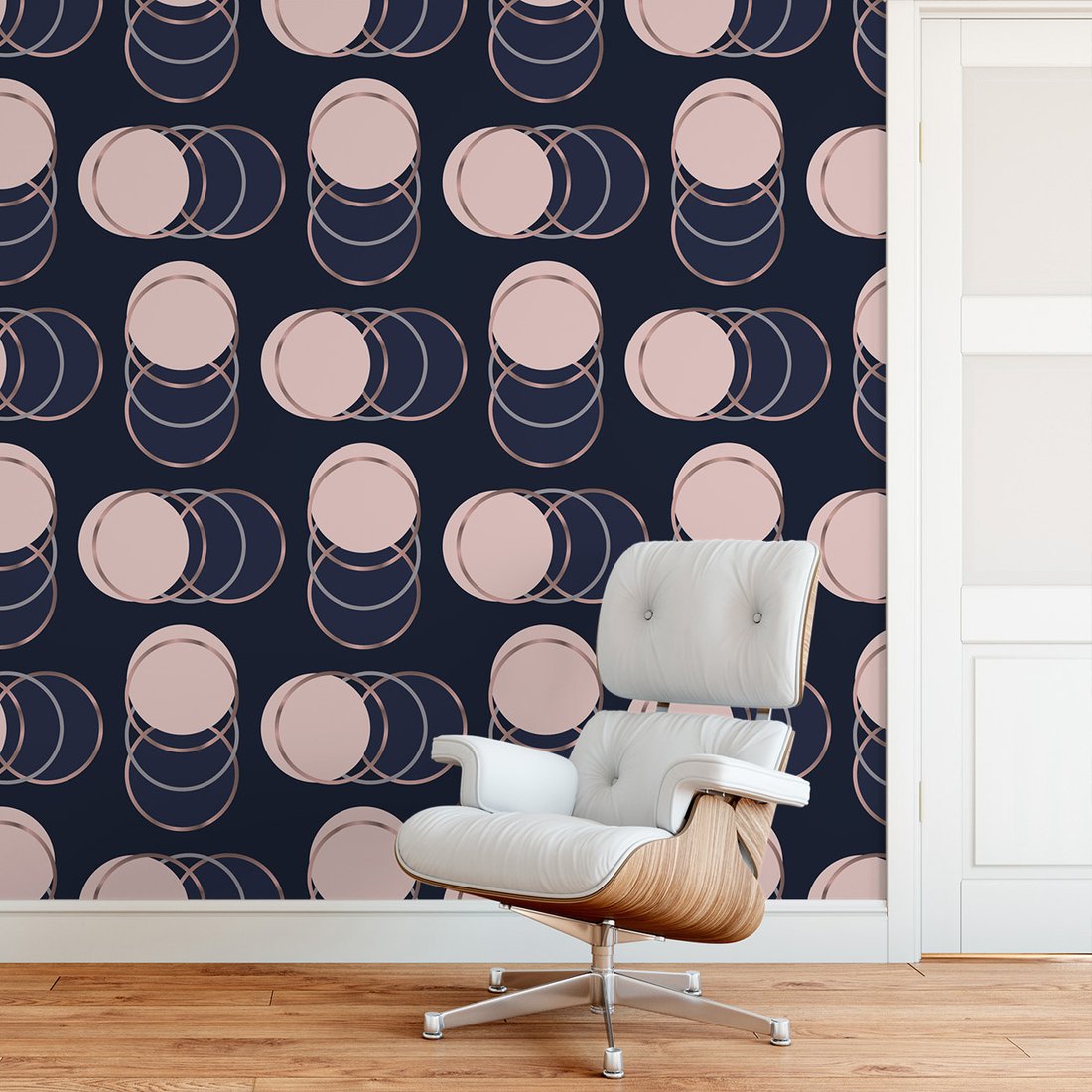 Tapeta - koła, abstrakcja, geometria