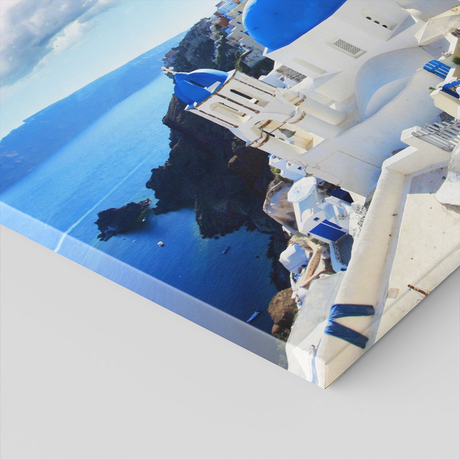 Obraz na płótnie - Santorini, Grecja, morze