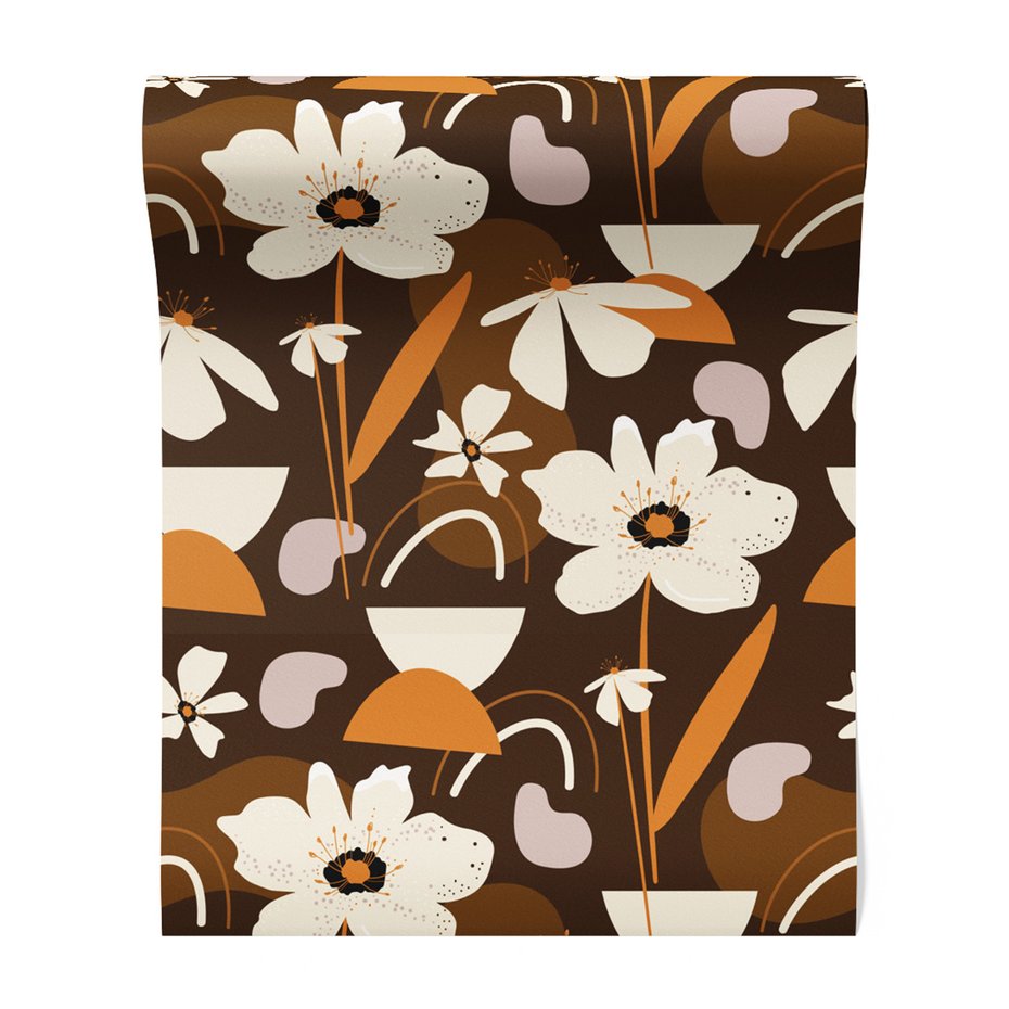 Tapeta - kwiaty, abstrakcja, tło