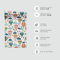 Tapeta - dziecięca, balony, chmury, flagi