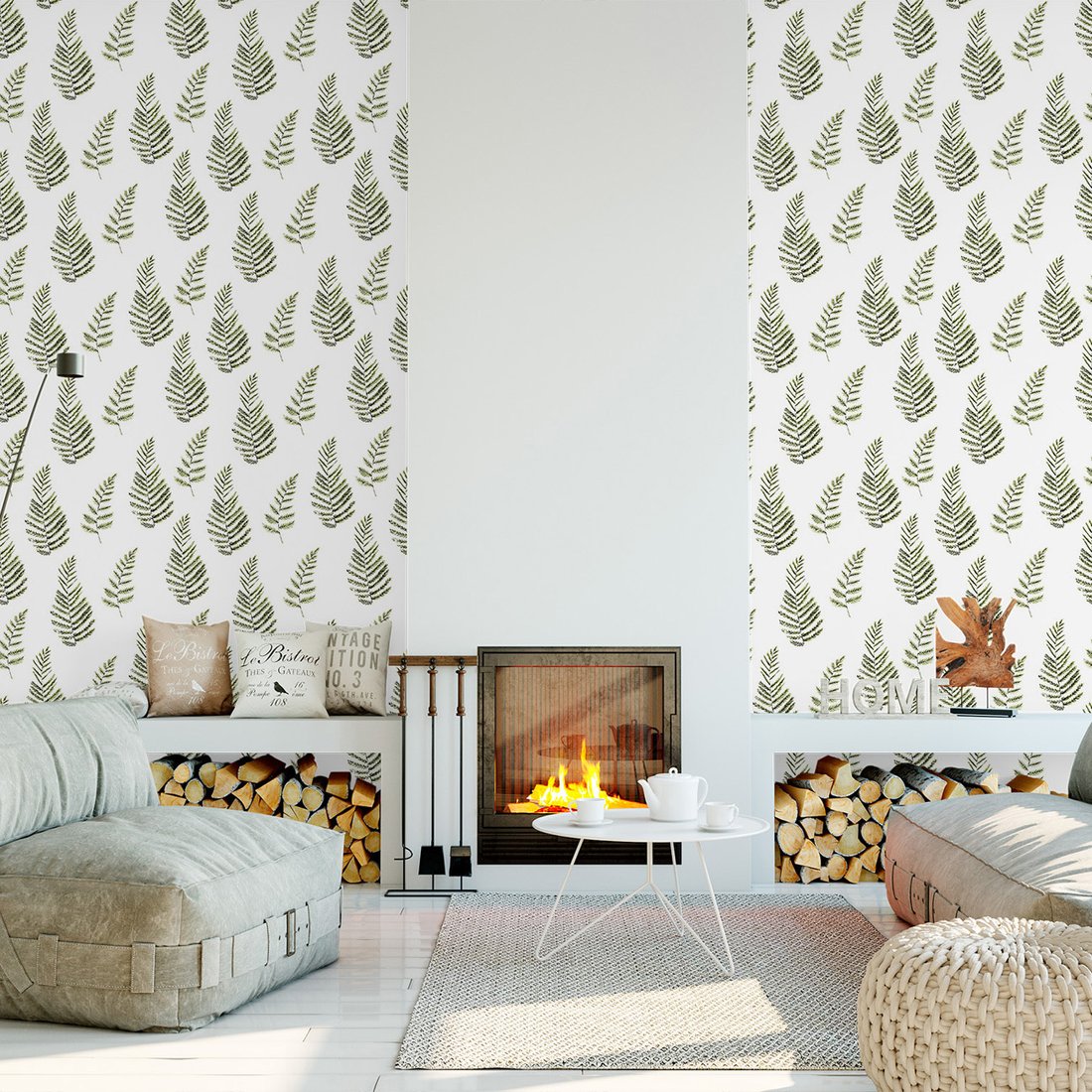 Tapeta - liście, paproć, natura